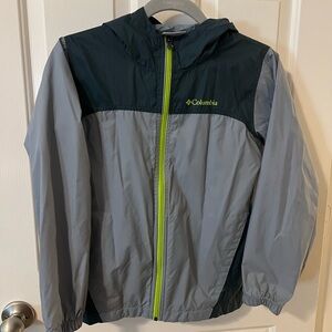 Columbia Two-Tone Jacket with Neon Accents